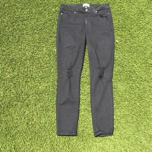 EUC Paige Verdugo Ankle black jeans size 30